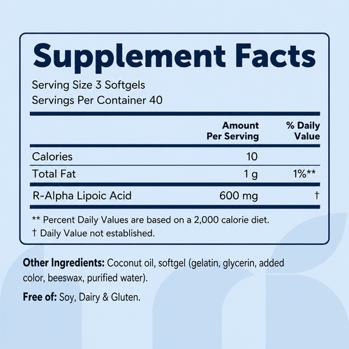 Velura™ R Alpha Lipoic Acid