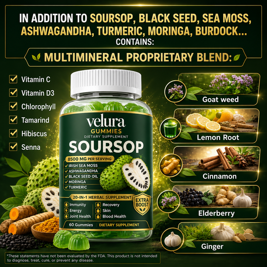 Soursop 20-in-1 Gummies