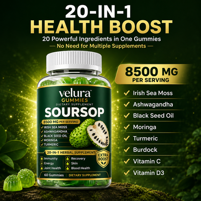 Soursop 20-in-1 Gummies
