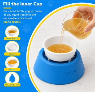 Fill the inner cup