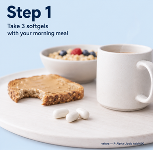 Take 3 Softgels With Your Morning Meal