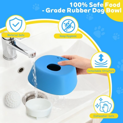Velura - Rolling Dog Bowl