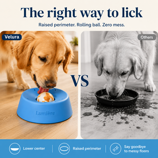 Let them lick — the right way